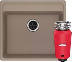 Фото Franke Maris MRG 610-52 TL + подрібнювач Slim 50 мигдаль (114.0763.939)