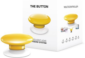 Фото Fibaro розумна кнопка The Button Z-Wave Yellow (FGPB-101-4_ZW5)