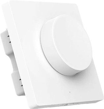 Фото Yeelight диммер-выключатель Smart Bluetooth Wireless Dimmer Wall (YDQA0120001WTGL)
