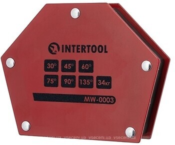 Фото Intertool Магнітний фіксатор MW-0003