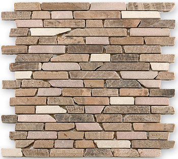 Фото Baerwolf мозаика Natural Stone Mosaic Sticks CM-7107 30.5x30.5