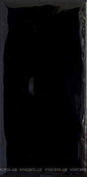 Фото Ceramika Paradyz плитка настенная Tamoe Ondulato Nero 9.8x19.8
