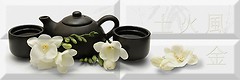 Фото Absolut Keramika декор-панно Japan Tea Composicion 04 20x60 (комплект 4 шт)