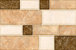 Фото Inter Cerama плитка для стін Grani світло-коричнева 23x35