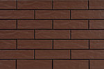 Фото Cerrad плитка фасадна Brown Rustical 6.5x24.5