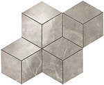 Фото Atlas Concorde мозаїка Marvel Pro Mosaico Esagono Grey Fleury Lapp 30x35