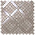 Фото Atlas Concorde мозаика Marvel Pro Diagonal Mosaic Grey Fleury 30.5x30.5
