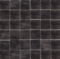 Фото Rex мозаїка Ardoise Mosaico 5x5 Noir Grip 30x30 (739361)