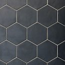 Фото Equipe Ceramicas плитка для підлоги Hexatile Mate Negro 17.5x20