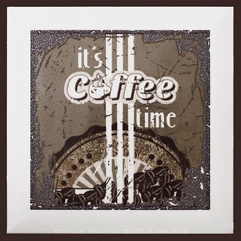Фото Monopole Ceramica декор Coffee Time C Brown 15x15
