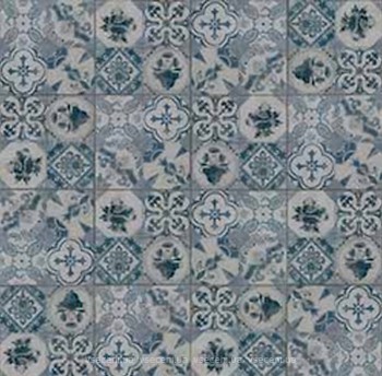 Фото Gres de Aragon плитка для підлоги Retro Azul 25x25