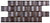 Фото Codicer 95 плитка настенная Pagoda Steel Luxor 24x49