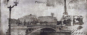 Фото Ceramika Konskie декор Treviso Inserto Postcard 1 Grey 20x50