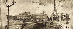 Фото Ceramika Konskie декор Treviso Inserto Postcard 1 Beige 20x50