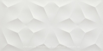 Фото Atlas Concorde плитка для стін 3D Wall Design Diamond White Matt 40x80