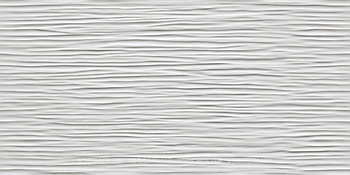 Фото Atlas Concorde плитка для стін 3D Wall Design Wave White Glossy 40x80