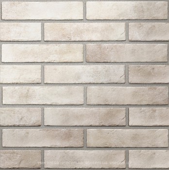 Фото Golden Tile плитка для стін Brickstyle Oxford кремова 6x25 (15Г020)