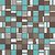 Фото Atlas Concorde мозаика Dwell Mosaico Mix Turquoise 30.5x30.5