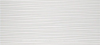Фото Atlas Concorde плитка для стін 3D Wall Design Flows White Matt 50x110
