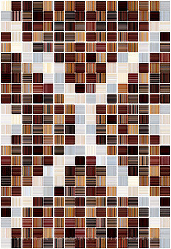 Фото Керамин плитка мозаичная Гламур 3 тип 1 27.5x40