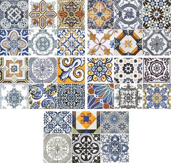 Фото Elfos Ceramica плитка настенная Andaluz 25x36.5