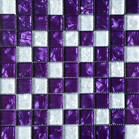 Фото Vivacer мозаика Декор Mix Violet 30x30