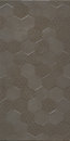 Фото Kale плитка для стін Grafen RM-8203 Hexagon Brown 30x60