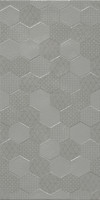 Фото Kale плитка для стін Grafen RM-8299 Hexagon Grey 30x60