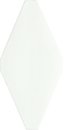 Фото Adex плитка настінна Rombos Liso Blanco Z 10x20 (ADNE8051)