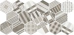 Фото Equipe Ceramicas плитка Hexatile Geo Grey 17.5x20