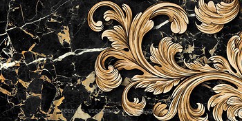 Фото Golden Tile декор Saint Laurent 1 чорний 30x60 (9АС311)