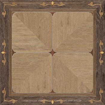 Фото Golden Tile плитка напольная Valencia коричневая 40x40 (1А7870)