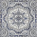 Фото Ceramika Paradyz декор Sevilla Inserto E Azul Struktura 19.8x19.8
