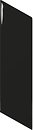 Фото Equipe Ceramicas плитка для стін Chevron Wall Black Left 5.2x18.6