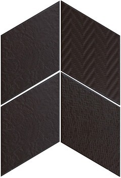 Фото Equipe Ceramicas плитка Rhombus Black 14x24