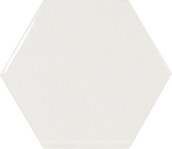 Фото Equipe Ceramicas плитка настенная Scale Hexagon White 10.7x12.4