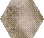 Фото Equipe Ceramicas плитка напольная Urban Hexagon Melange Nut 25.4x29.2