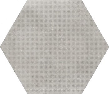 Фото Equipe Ceramicas плитка для підлоги Urban Hexagon Melange Silver 25.4x29.2