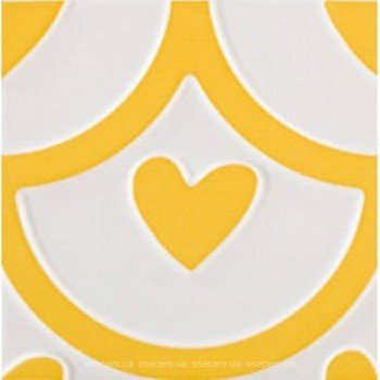 Фото Pamesa плитка для стін Agatha Coeur Amarillo 25x25