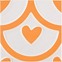 Фото Pamesa плитка для стін Agatha Coeur Naranja 25x25