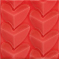 Фото Pamesa плитка для стін Agatha Mille Cuori Carmin 25x25