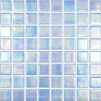 Фото Vidrepur мозаика Shell 552 Azure 31.5x31.5 (куб 3.8x3.8)