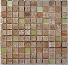 Фото Kotto Ceramica мозаїка CM 3040 C2 Brown/Gold 30x30