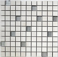 Фото Kotto Ceramica мозаїка CM 3043 C2 Cream/Silver 30x30