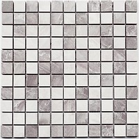 Фото Kotto Ceramica мозаика CM 3019 C2 Gray/White 30x30