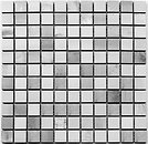 Фото Kotto Ceramica мозаїка CM 3020 C2 Gray/White 30x30