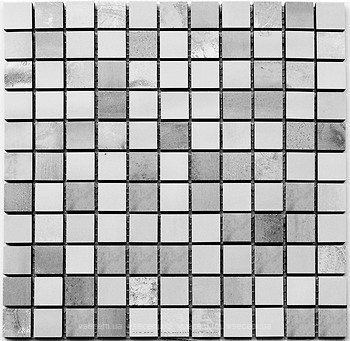 Фото Kotto Ceramica мозаїка CM 3020 C2 Gray/White 30x30