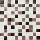 Фото Kotto Ceramica мозаїка GM 4035 C3 Coffe M/Coffe W/White 30x30