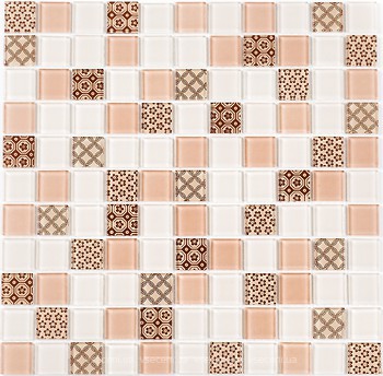 Фото Kotto Ceramica мозаїка GM 4055 C3 Beige M/Beige W/Structure 30x30