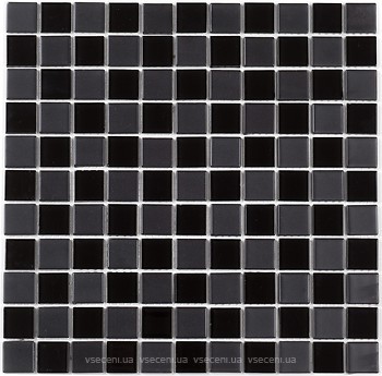 Фото Kotto Ceramica мозаїка GM 4057 C2 Black Mat/Black 30x30